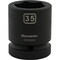 Dynamic 1" Drive Standard Socket, Black Phosphate, Tools 35MM X 1" Drive, 6 Point Standard Length D025035 - alternate 5